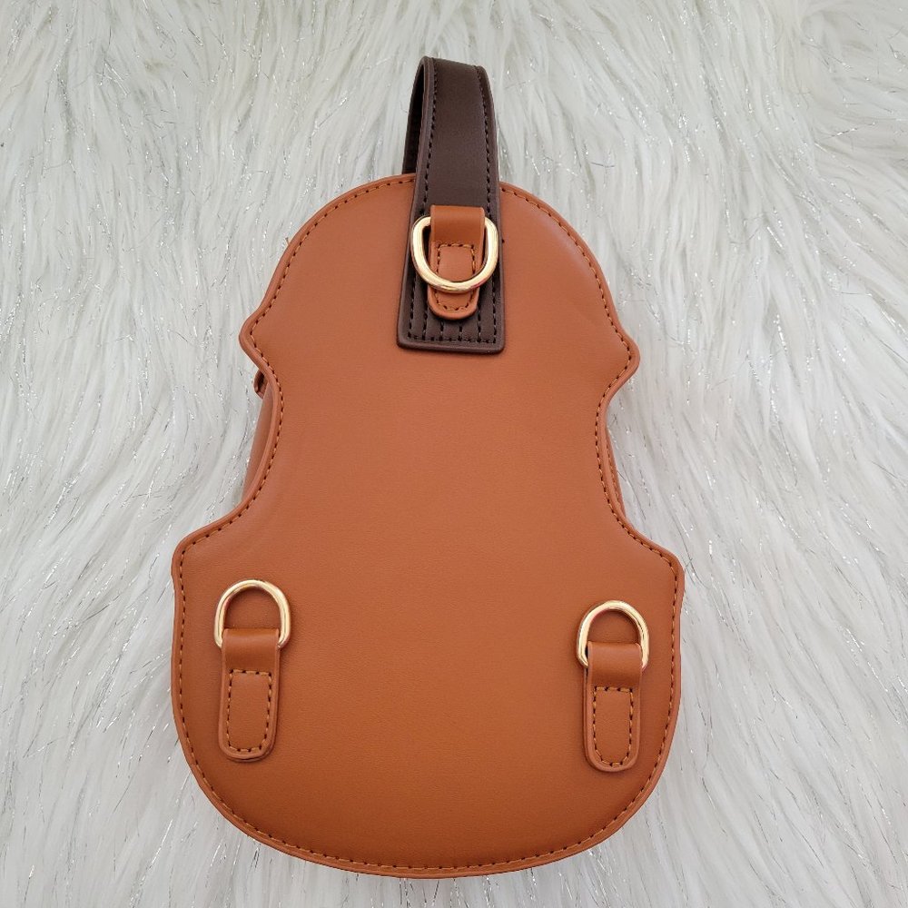 Violin Design Crossbody Bag - Picture 2 of 8